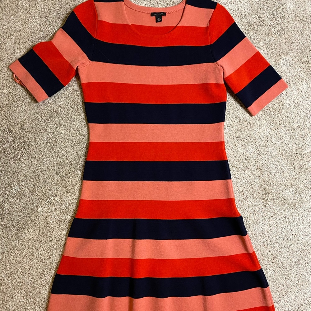 Ann Taylor fit and flare dress